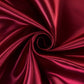 Silky Satin Fabric Dress Craft Fabric Plain Luxury Wedding Material 150 cm (EPR)  Available in Continuous Length (Wine)