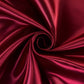 Silky Satin Fabric Dress Craft Fabric Plain Luxury Wedding Material 150 cm (EPR)  Available in Continuous Length (Wine)