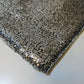 Sequin Fabric Sparkly Shiny Bling Dress Craft Drape Table Cloth Material 50" (Silver Black)