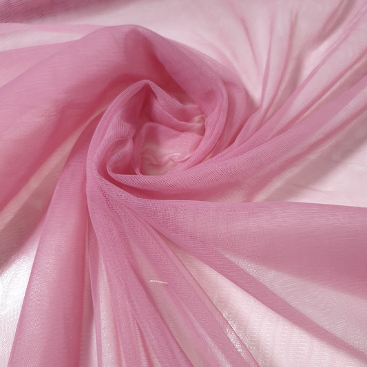 Hochwertiges Power Net, 2-Wege-Stretch-Netzgewebe, transparentes Futtermaterial, 58 Zoll (Staubrosa)