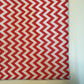 NEW Zig Zag Print Polycotton Craft Dress Fabric by The Metre 44" (Red Zig Zag)