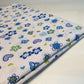 NEW Floral Ditsy Print Polycotton Craft Dress Fabric by The Metre 44" (White Base)