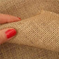 Hessian Natural Fine Jute Fabric Jute Sheet Sack Cloth, Art & Craft Multi Purpose Fabric 58" (10 Meter Roll)