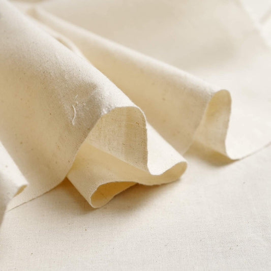 100% Cotton Natural Calico Medium Weight Craft Fabric 63'' Wide (50m Roll)