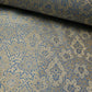 Sky Blue Indian Jacquard Banarasi Brocade Print Craft Dress Decor Fabric 44"