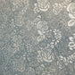 Roses Floral Embossed Velvet Velour Dress Craft Cushion Fabric By The Meter 58" (Duck Egg)