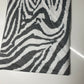 Zebra Black White Viscose Jersey Fabric Elastane 4 Way Stretch Dress Material 58"