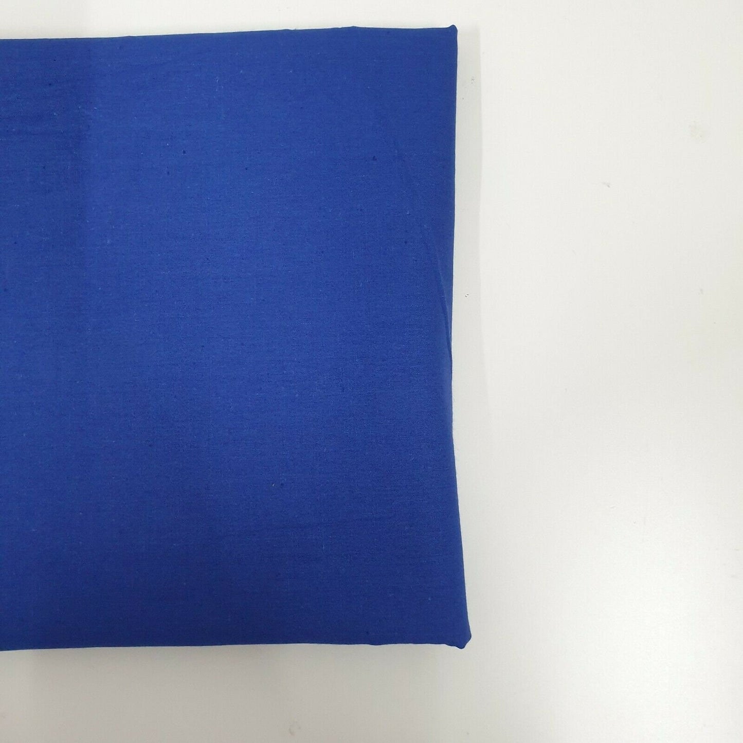 Plain 100% Cotton Egyptian Cambric Poplin Craft Soft Dress Material Fabric 44" (Royal Blue)