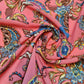 Spring Floral Printed Soft Poly Crepe Dress Drape Craft Fabric 58" By The Meter (Print 2)