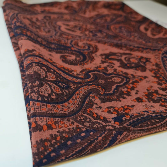 Weicher Poly-Crêpe-Kleiderstoff mit Frühlingsblumenmuster, 147,3 cm, Meterware (Druck 11)