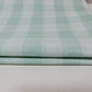 Polycotton Fabric 1" Gingham Check Material Dress Craft Uniform Checked 112cm  (Mint)