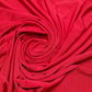 Elastane 4-Way Stretch Nylon Light Weight Spandex Dancewear Swimwear ITY Fabric 58"  (Red)