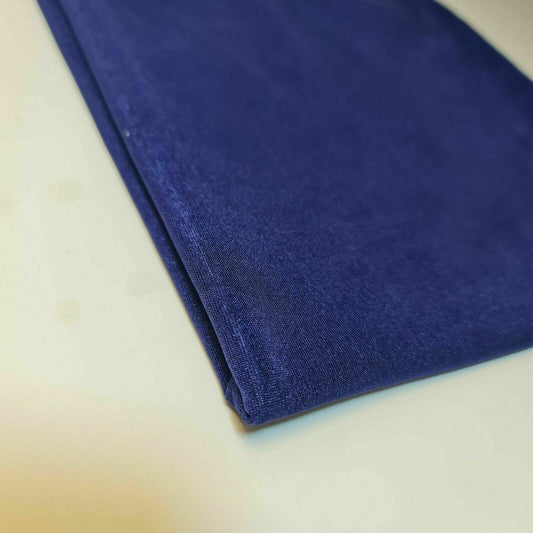 Elastan, 4-Wege-Stretch-Nylon, leichtes Spandex, Tanzbekleidung, Bademode, ITY-Stoff, 147,3 cm (Französisches Marineblau)