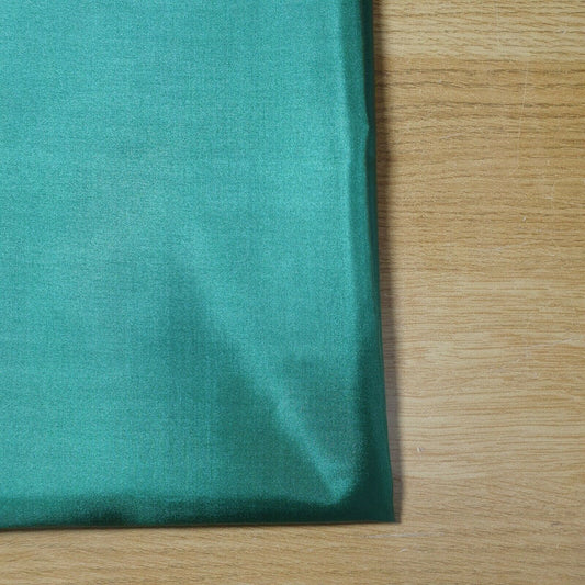 Emerald Green Habotai Polyester Silk Lining Fabric 150cm Wide Soft Lightweight Dress Lining Material by the Metre