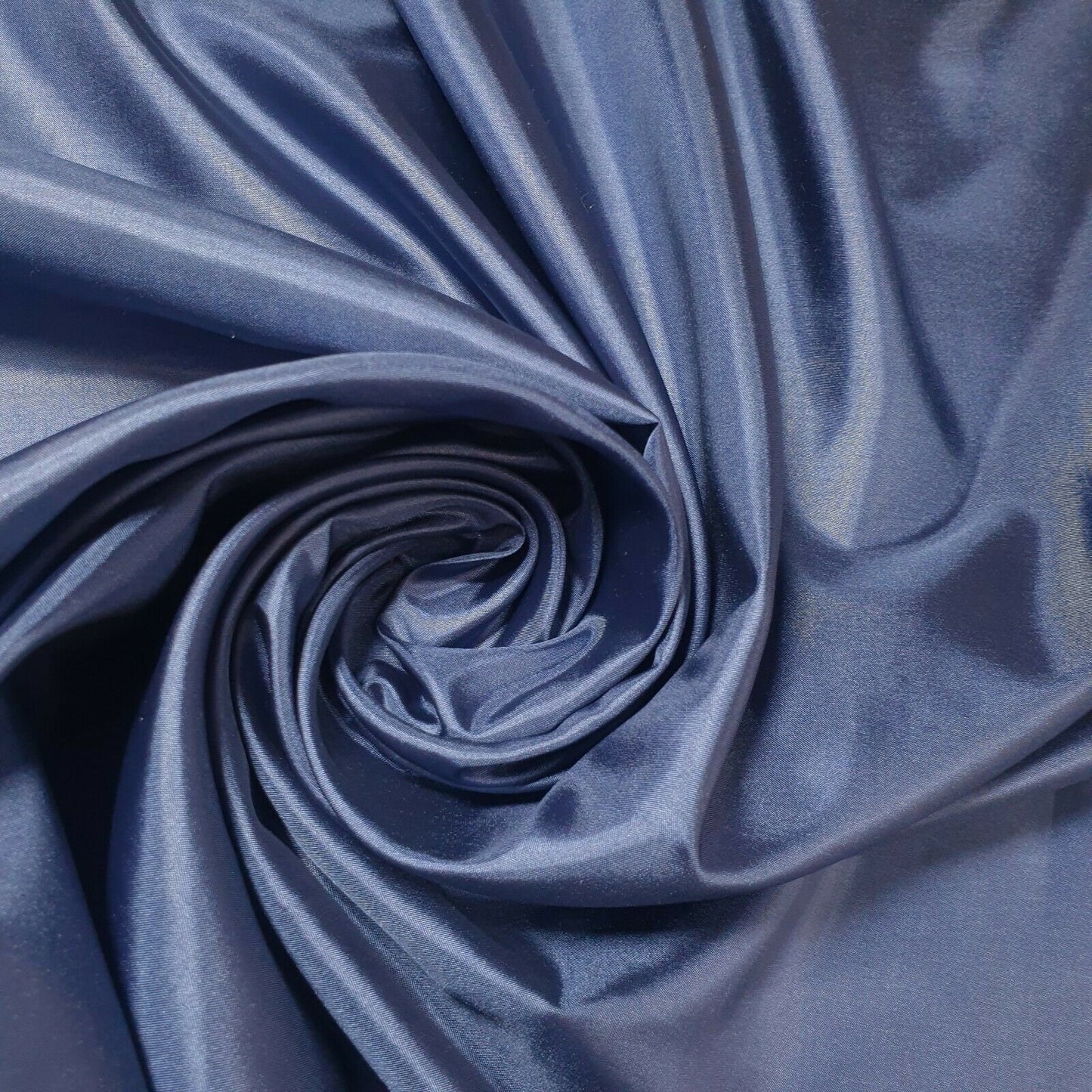 Habotai Dress Skirt JACKET Anti Static Lining Decor Fabric Various Colours 150cm (Navy Blue)