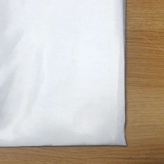 Ivory Habotai Polyester Silk Lining Fabric 150cm Wide Soft Lightweight Dress Lining Material by the Metre