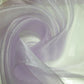 Sheer Organza Fabric Voile Drape Curtain, Wedding Fabric 150cm Organdie By Meter (Lilac)