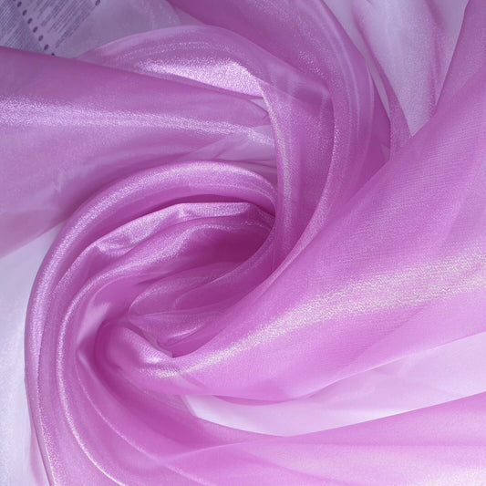 Transparenter Organzastoff, Voile-Vorhang, Hochzeitsstoff, 150 cm, Organza, Meterware (Pflaume)