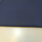 Navy Blue Premium Ribbed Striped Raised Viscose Jersey Stretch Dress Fabric 50"