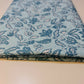 New Spring Summer Floral Bloom Polycotton Craft Fabric Material 44" By Meter (Sky)