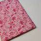 New Spring Summer Floral Bloom Polycotton Craft Fabric Material 44" By Meter (Pink)