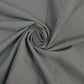 Plain 100% Cotton Egyptian Cambric Poplin Craft Soft Dress Material Fabric 44" (Grey)