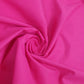 Einfarbiger, weicher Kleiderstoff aus 100 % ägyptischer Batist-Popeline, 111,8 cm (Fuchsia)