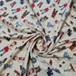 100% Cotton Silver Boat Kids Sailor Boats Print Craft Dress Fabric by Metre 44"