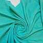 Mint Green 100% Cotton Reversible Fabric Material By the Meter