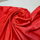 New Silky Charmeuse Satin Lightweight Bridal Dress Drape Décor Fabric 58" (Coral)