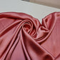 New Silky Charmeuse Satin Lightweight Bridal Dress Drape Décor Fabric 58" (Dusty Pink)