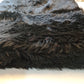 Plain (BLACK)Fun Faux Fur Fabric Material By Meter 58"