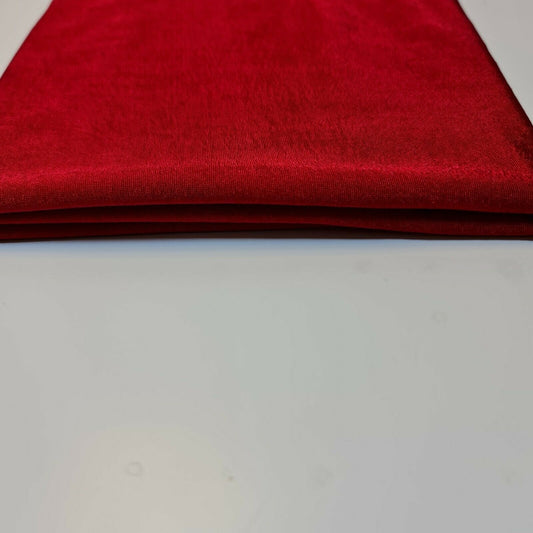 Elastan 4-Wege-Stretch-Nylon, leichtes Spandex, Tanzbekleidung, Bademode, ITY-Stoff, 147,3 cm (rot)