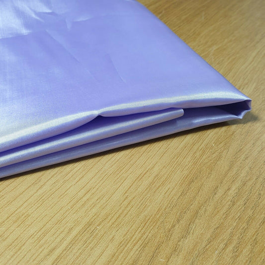 Lilac Habotai Polyester Silk Lining Fabric 150cm Wide Soft Lightweight Dress Lining Material by the Metre