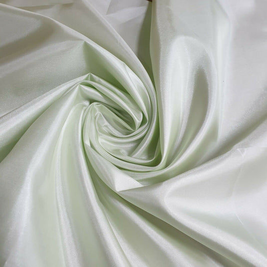 Lemon Habotai Polyester Silk Lining Fabric 150cm Wide Soft Lightweight Dress Lining Material by the Metre