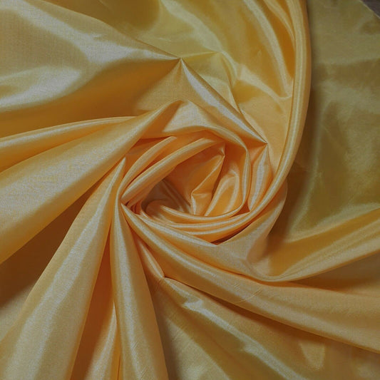 Sunset Orange Habotai Polyester Silk Lining Fabric 150cm Wide Soft Lightweight Dress Lining Material by the Metre