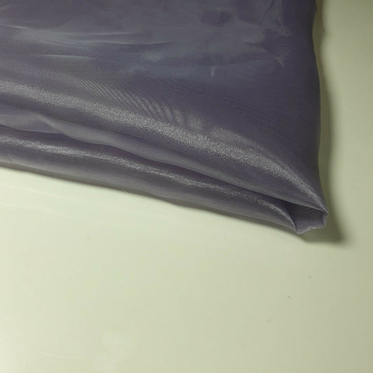 Transparenter Organzastoff, Voile, Vorhang, Hochzeitsstoff, 150 cm, Organza, Meterware (lila)