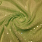 Sequin Fabric Sparkly Shiny Bling Dress Craft Drape Chiffon Saree Material 44" (Mint)