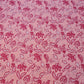 New Spring Summer Floral Bloom Polycotton Craft Fabric Material 44" By Meter (Pink)