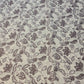 New Spring Summer Floral Bloom Polycotton Craft Fabric Material 44" By Meter (Cream)