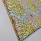 Spring Summer Daisy Floral Bloom Polycotton Craft Fabric Material 44" By Meter (Yellow Flowers)