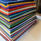 Plain Polycotton Fabric Sheeting Dress Craft Material 50 Colours 112CM (Red)