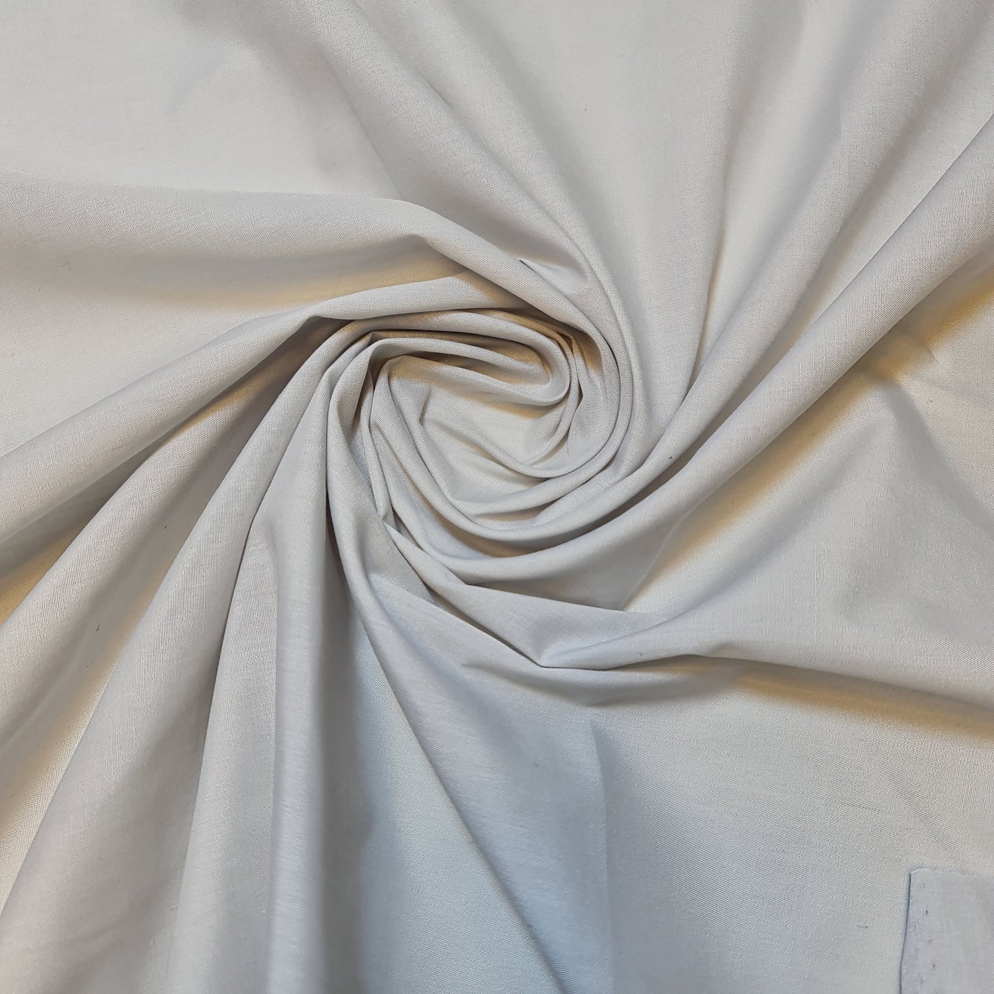 Plain Polycotton Fabric Sheeting Dress Craft Material 50 Colours 112CM (Silver)