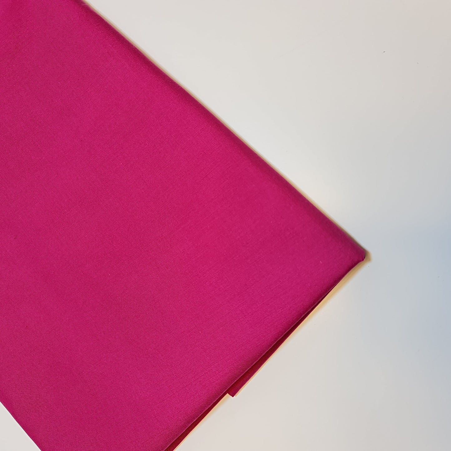 Plain Polycotton Fabric Sheeting Dress Craft Material 50 Colours 112CM (Dark Cerise)