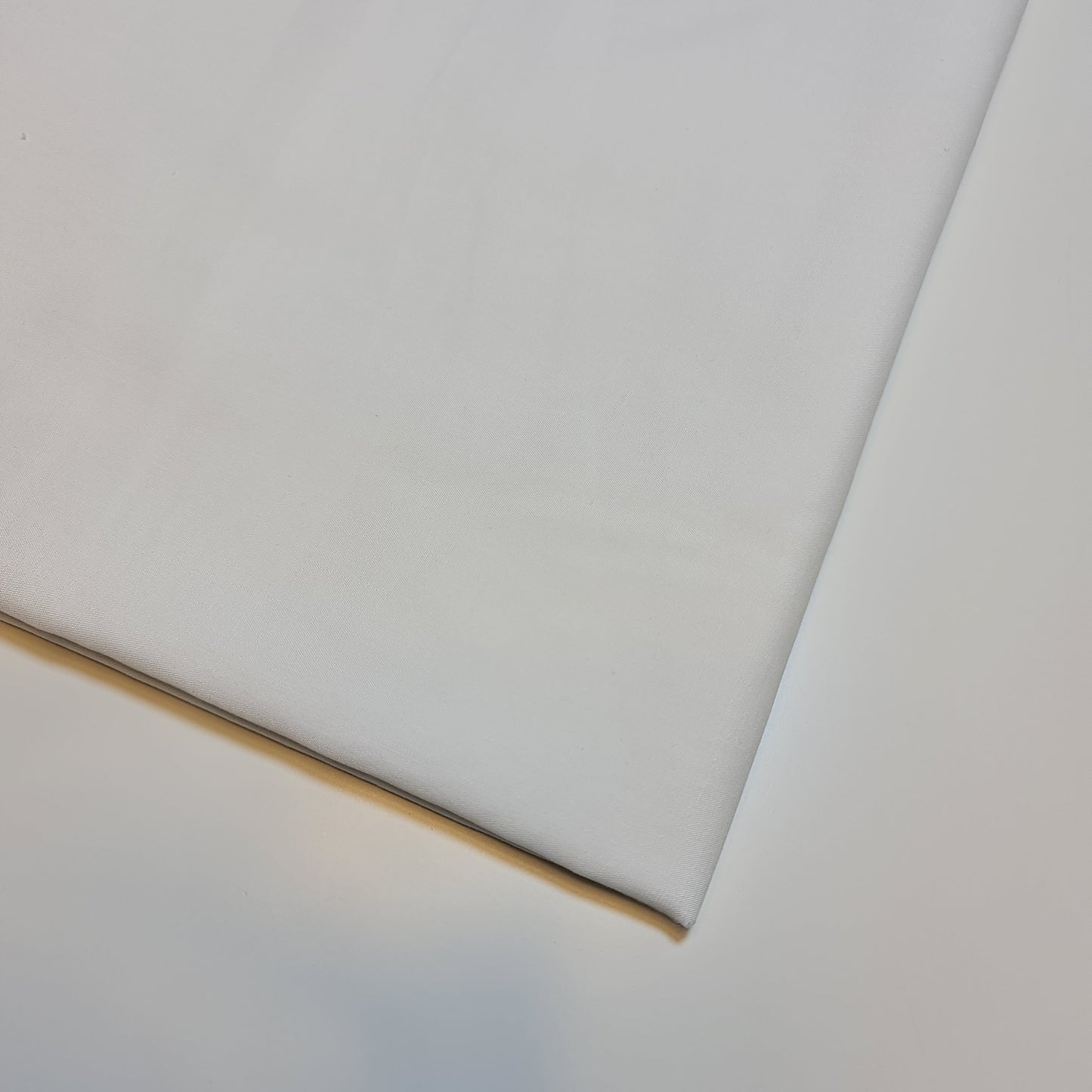 Plain Polycotton Fabric Sheeting Dress Craft Material 50 Colours 112CM (Ivory)