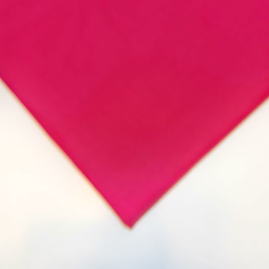 Cerise Plain Polycotton Fabric 112cm wide for Sheeting Crafts Dressmaking Quilting Lining Material By Metre