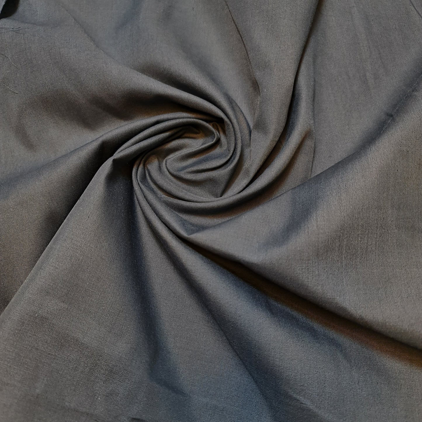 Plain Polycotton Fabric Sheeting Dress Craft Material 50 Colours 112CM (Dark Grey)