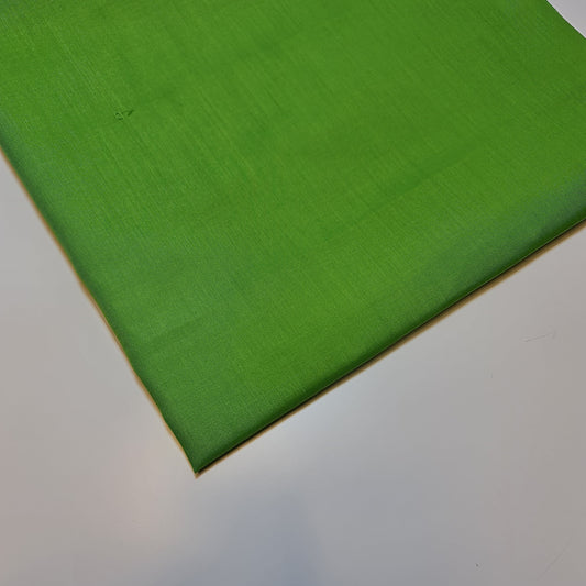 Unifarbener Polycotton-Stoff, Planenstoff, Kleiderbastelmaterial, 50 Farben, 112 cm (Limettengrün)