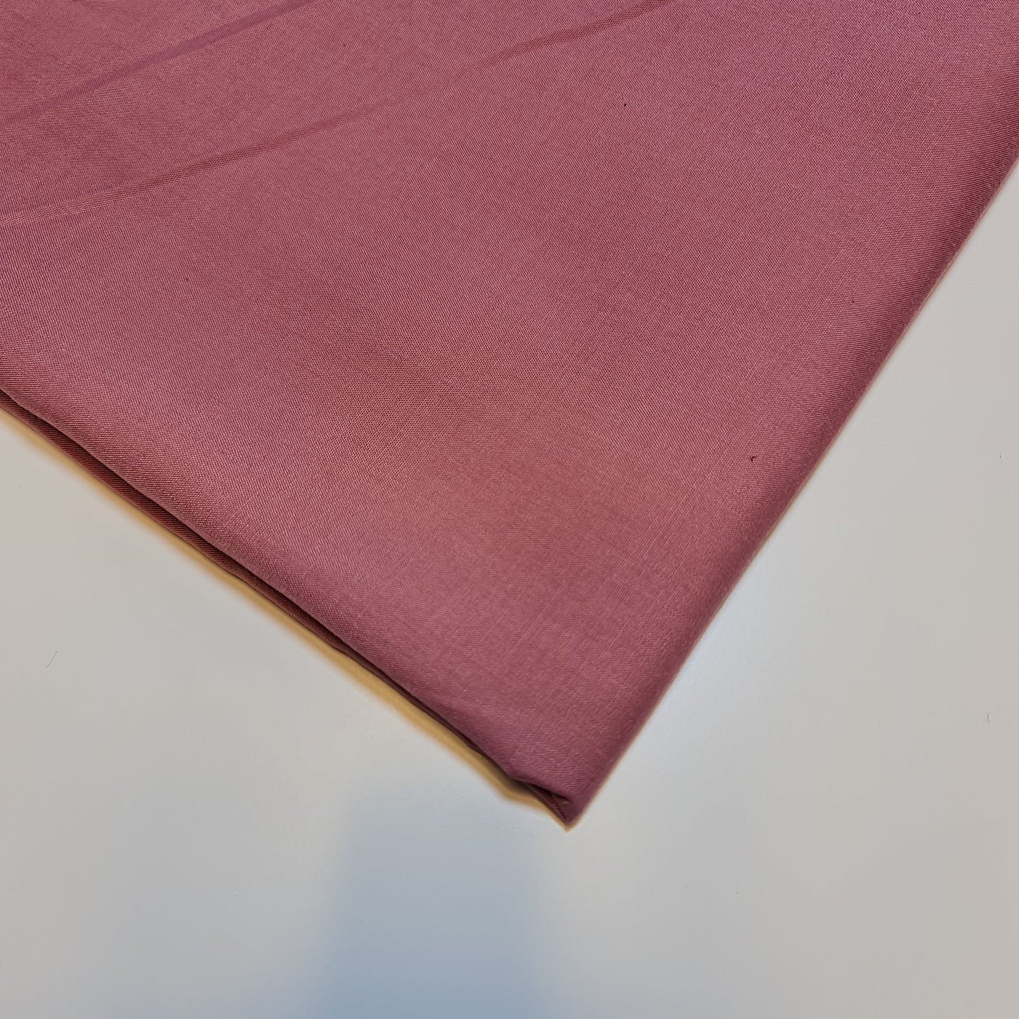 Plain Polycotton Fabric Sheeting Dress Craft Material 50 Colours 112CM (Dusty Pink)