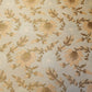 Indian Brocade Banarasi Jacquard Upholstery Craft Cushion Dress Fabric 44" (Beige Base with Light Peach Flowers)